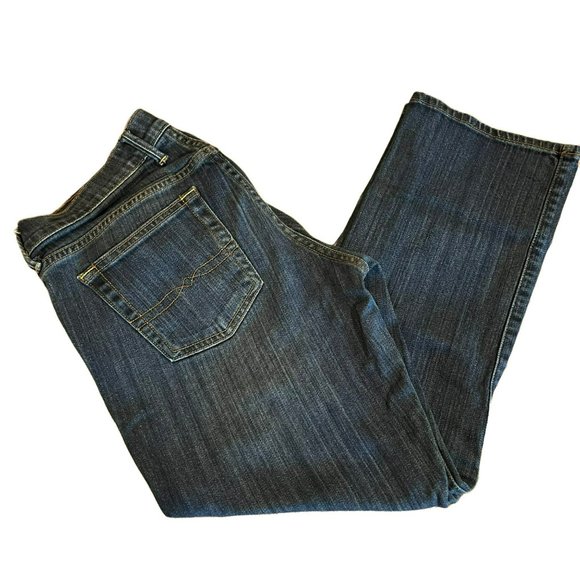 Lucky Brand Crop Jeans Womens 6 / 28 Sweet N Crop Dark Wash Mid Rise Stretch - Picture 2 of 8